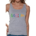 thumbnail image 1 of Awkward Styles Women's Autism Autistic Support Graphic Tank Tops for Autism Awareness, 1 of 4