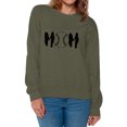 thumbnail image 1 of Awkward Styles Women's Baseball MOM Graphic Sweatshirt Tops Black Sport Mom's Gift Idea, 1 of 4