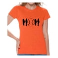 thumbnail image 1 of Awkward Styles Women's Baseball MOM Graphic T-shirt Tops Black Sport Mom's Gift Idea, 1 of 4