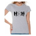 thumbnail image 1 of Awkward Styles Women's Baseball MOM Graphic T-shirt Tops Black Sport Mom's Gift Idea, 1 of 4