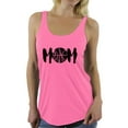 thumbnail image 1 of Awkward Styles Women's Basketball MOM Mothering Graphic Racerback Tank Tops Black Mother's Day Gift, 1 of 4