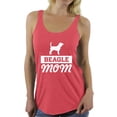 thumbnail image 1 of Awkward Styles Women's Beagle Mom Dog Lover Graphic Racerback Tank Tops, 1 of 4