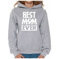 thumbnail image 1 of Awkward Styles Women's Best Mom Ever Graphic Hoodie Tops Soccer Mom Gift Idea, 1 of 4