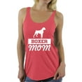 thumbnail image 1 of Awkward Styles Women's Boxer Mom Graphic Racerback Tank Tops Boxer Pug Lover Gift, 1 of 4