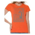 thumbnail image 1 of Awkward Styles Women's Brain Cancer Awareness Graphic T-shirt Tops Gray Ribbon, 1 of 4