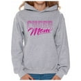 thumbnail image 1 of Awkward Styles Women's Cheer Mom Cool Sporty Graphic Hoodie Tops Mother's Day Gift, 1 of 4