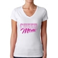 thumbnail image 1 of Awkward Styles Women's Cheer Mom Cool Sporty V-neck T-shirt Mother's Day Gift, 1 of 4