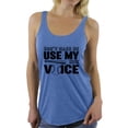 thumbnail image 1 of Awkward Styles Women's Don't Make Me Use My Baseball Mom Voice Graphic Racerback Tank Tops Black Sport Mom, 1 of 4