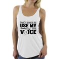 thumbnail image 1 of Awkward Styles Women's Don't Make Me Use My Baseball Mom Voice Graphic Racerback Tank Tops Black Sport Mom, 1 of 4