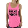 thumbnail image 1 of Awkward Styles Women's Don't Make Me Use My Bowling Mom Voice Graphic Racerback Tank Tops Black Sport Moms Gift, 1 of 4