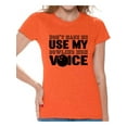 thumbnail image 1 of Awkward Styles Women's Don't Make Me Use My Bowling Mom Voice Graphic T-shirt Tops Black Sport Moms Gift, 1 of 4