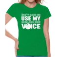 thumbnail image 1 of Awkward Styles Women's Don't Make Me Use My Bowling Mom Voice Graphic T-shirt Tops White Gift Idea, 1 of 4