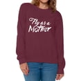 thumbnail image 1 of Awkward Styles Women's Fly As A Mother Inspirational Graphic Sweatshirt Tops Mother`s Day Gift, 1 of 4