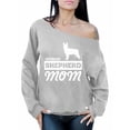 thumbnail image 1 of Awkward Styles Women's German Shepherd Mom Graphic Off Shoulder Tops Oversized Sweatshirt Dog Lover, 1 of 4