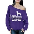 thumbnail image 1 of Awkward Styles Women's German Shepherd Mom Graphic Off Shoulder Tops Oversized Sweatshirt Dog Lover, 1 of 4