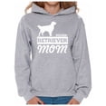 thumbnail image 1 of Awkward Styles Women's Golden Retriever Mom Graphic Hoodie Tops Dog Lover, 1 of 4