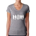 thumbnail image 1 of Awkward Styles Women's Golf MOM Golfing V-neck T-shirt White Sport Mom's Gift Mother's Day, 1 of 4