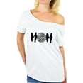 thumbnail image 1 of Awkward Styles Women's Golf MOM Mother's Day Graphic Off Shoulder Tops T-shirt Black Sport Mom Gift Idea, 1 of 4