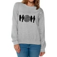 thumbnail image 1 of Awkward Styles Women's Golf MOM Mother's Day Graphic Sweatshirt Tops Black Sport Mom Gift Idea, 1 of 4