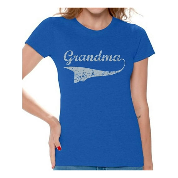 Awkward Styles Women's Grandma Graphic T-shirt Tops Vintage Mother's Day Gift