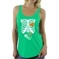 thumbnail image 1 of Awkward Styles Women's Halloween Graphic Racerback Tank Tops Skeleton Baby, 1 of 4