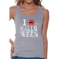 thumbnail image 1 of Awkward Styles Women's Halloween Graphic Tank Tops I Fangs Halloween Vampire Fangs, 1 of 4