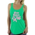 thumbnail image 1 of Awkward Styles Women's Hope Believe Love Graphic Racerback Tank Tops Pink Ribbon Breast Cancer Awareness, 1 of 4