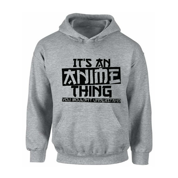 Awkward Styles Women's It's An Anime Thing You Wouldn't Understand Graphic Hoodie Tops
