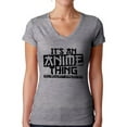 thumbnail image 1 of Awkward Styles Women's It's An Anime Thing You Wouldn't Understand V-neck T-shirt, 1 of 4