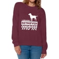 thumbnail image 1 of Awkward Styles Women's Labrador Retriever Mom Graphic Sweatshirt Tops Dog Mom, 1 of 4