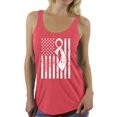 thumbnail image 1 of Awkward Styles Women's Lung Cancer Awareness Graphic Racerback Tank Tops White Ribbon, 1 of 4