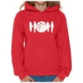 thumbnail image 1 of Awkward Styles Women's MOM Bowling Mothering Graphic Hoodie Tops White Gift Idea for Sport Moms, 1 of 4