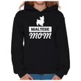 thumbnail image 1 of Awkward Styles Women's Maltese Dog Mom Graphic Hoodie Tops Pet Lover Gift, 1 of 4