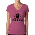 thumbnail image 1 of Awkward Styles Women's Martin Luther King V-neck T-shirt I Have a Dream Shirt 1963, 1 of 4