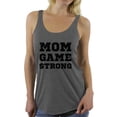thumbnail image 1 of Awkward Styles Women's Mom Game Strong Mom's Graphic Racerback Tank Tops Black Cosmic, 1 of 4