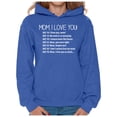 thumbnail image 1 of Awkward Styles Women's Mom I Love You Cute Graphic Hoodie Tops Mother's Day Gift, 1 of 4