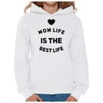 thumbnail image 1 of Awkward Styles Women's Mom Life Is The Best Life Graphic Hoodie Tops Cute Mother's Day Gift, 1 of 4