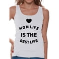 thumbnail image 1 of Awkward Styles Women's Mom Life Is The Best Life Graphic Tank Tops Cute Mother's Day Gift, 1 of 4
