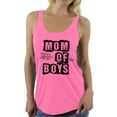 thumbnail image 1 of Awkward Styles Women's Mom of Boys Graphic Racerback Tank Tops Arrow Mother's Day Mom Life, 1 of 4