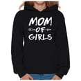 thumbnail image 1 of Awkward Styles Women's Mom of Girls Arrow Mother's Day Graphic Hoodie Tops White Motherhood New Mom, 1 of 4
