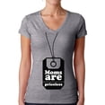 thumbnail image 1 of Awkward Styles Women's Moms Are Priceless V-neck T-shirt Mothers Day Gift, 1 of 4