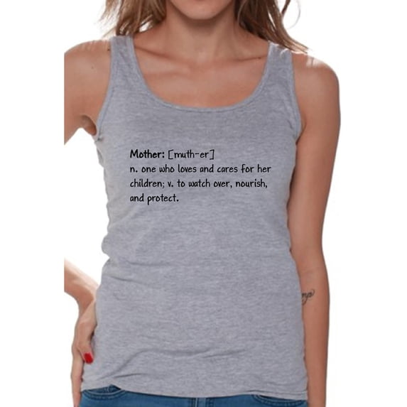 Awkward Styles Women's Mother Graphic Tank Tops Mother's Day Gift Motherhood