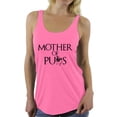 thumbnail image 1 of Awkward Styles Women's Mother Of Pugs Graphic Racerback Tank Tops Pet Loving Mom, 1 of 4