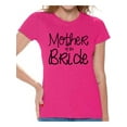 thumbnail image 1 of Awkward Styles Women's Mother Of The Bride Cool Graphic T-shirt Tops Party Bridal Shower Gift, 1 of 4