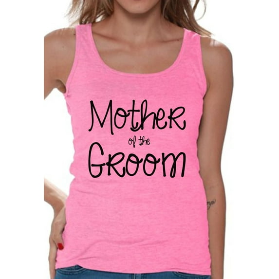 Awkward Styles Women's Mother Of The Groom Cool Graphic Tank Tops Bridal Bachelorette Party