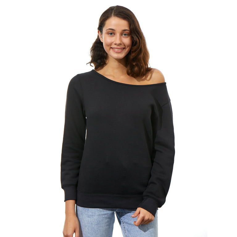 Awkward Styles Women's Off the Shoulder Slouchy Oversized Sweatshirt Sexy  Off the Shoulder Sweater Pullover Off Shoulder Tops for Women