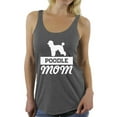thumbnail image 1 of Awkward Styles Women's Poodle Mom Dog Lover Graphic Racerback Tank Tops, 1 of 4