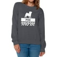 thumbnail image 1 of Awkward Styles Women's Pug Mom Graphic Sweatshirt Tops Pug Dog Lover, 1 of 4