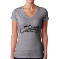 thumbnail image 1 of Awkward Styles Women's Queen Mommy Funny Royal V-neck T-shirt Gift for Mom, 1 of 4