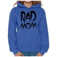 thumbnail image 1 of Awkward Styles Women's Rad Mom Cool Graphic Hoodie Tops Black Mother's Day, 1 of 4